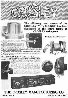 Harko Sr. + RFTA + Two-Step Amplifier Combination; Crosley Radio Corp.; (ID = 1170014) Radio