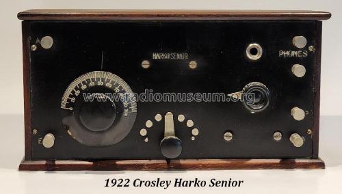 Harko Sr.; Senior ; Crosley Radio Corp.; (ID = 2850661) Radio
