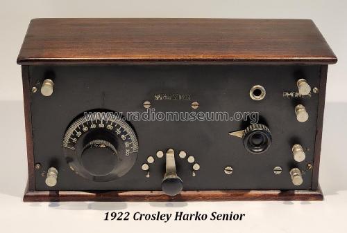 Harko Sr.; Senior ; Crosley Radio Corp.; (ID = 820190) Radio
