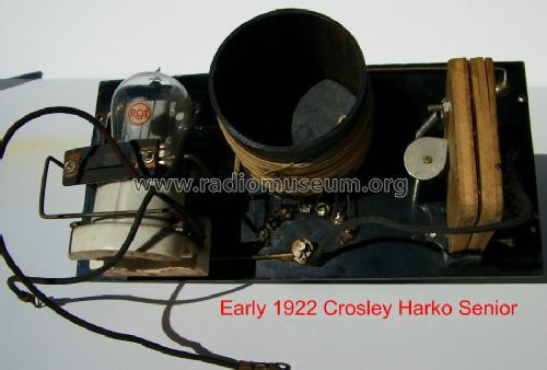 Harko Sr.; Senior ; Crosley Radio Corp.; (ID = 820196) Radio