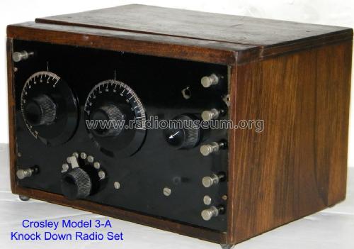 Knock Down Radio Set Model 2-A; Crosley Radio Corp.; (ID = 877645) Kit