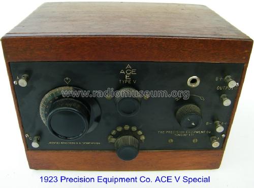 Precision ACE V Special; Crosley Radio Corp.; (ID = 824541) Radio