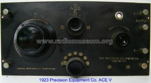Precision ACE V Special; Crosley Radio Corp.; (ID = 824543) Radio