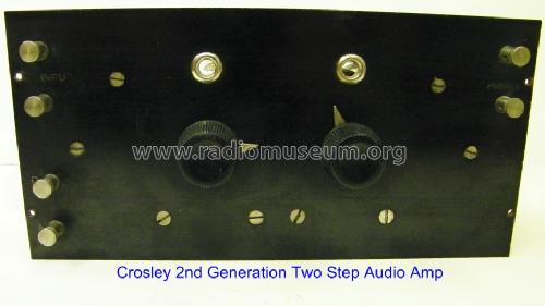 Two-Stage A.F. Amplifier 2-Step A.F.Amp.; Crosley Radio Corp.; (ID = 820537) Ampl/Mixer