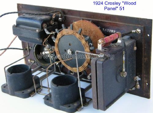 Wooden Panel 51; Crosley Radio Corp.; (ID = 826377) Radio