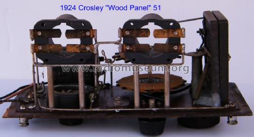 Wooden Panel 51; Crosley Radio Corp.; (ID = 826378) Radio