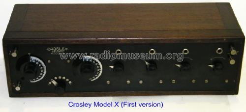 Harko No. X ; Crosley Radio Corp.; (ID = 961779) Radio