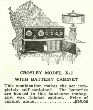 XJ ; Crosley Radio Corp.; (ID = 494016) Radio