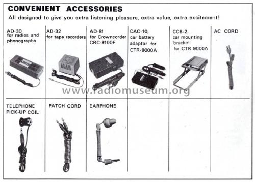 AC adaptor AD-32; Crown Radio Corp.; (ID = 1657233) Power-S