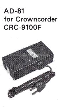 AC Adaptor AD-81; Crown Radio Corp.; (ID = 1657214) Power-S