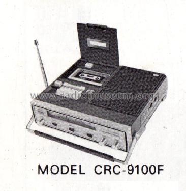Crowncorder CRC-9100F; Crown Radio Corp.; (ID = 1655055) Radio