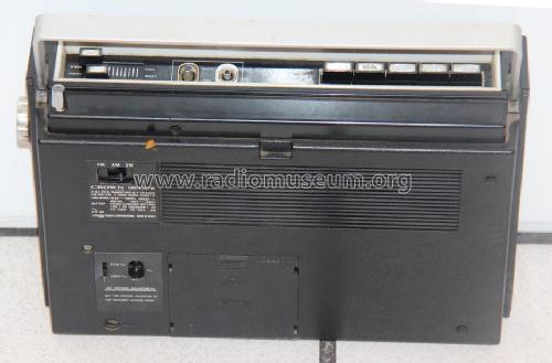 FM/AM/SW 3-Band Radio & Cassette CRC-435FW; Crown Radio Corp.; (ID = 1655051) Radio