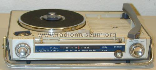 Radio Phonograph TRP-104F; Crown Radio Corp.; (ID = 1415666) Radio