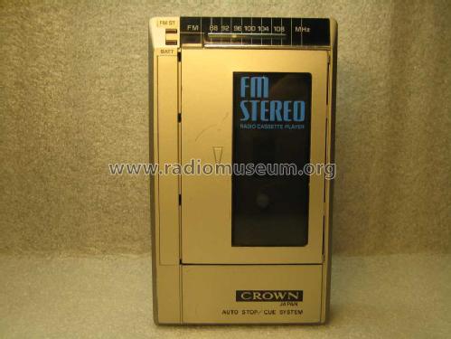 Radio Cassette Player CH-20DC; Crown Radio Corp.; (ID = 938317) Radio