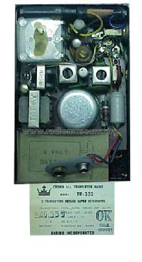 All Transistor TR-333; Crown Radio Corp.; (ID = 395681) Radio