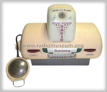 Pillow Speaker Radio 4130-D; Dahlberg Company; (ID = 490867) Radio