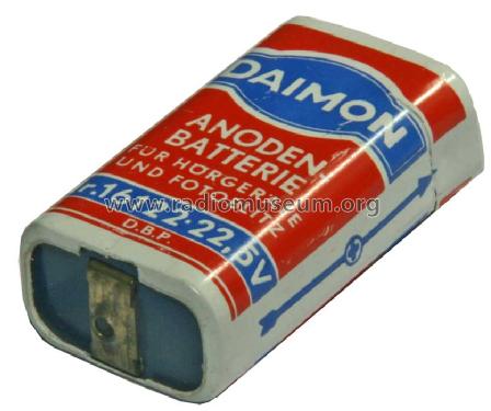 Anodenbatterie 16122·22,5V; Daimon, (ID = 654926) A-courant