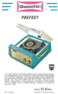 Prefect ; Dansette Products (ID = 1977891) R-Player