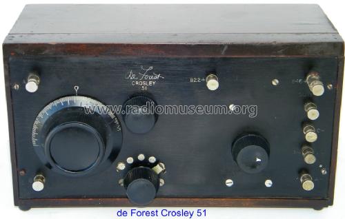 51 ; De Forest DeForest (ID = 828441) Radio