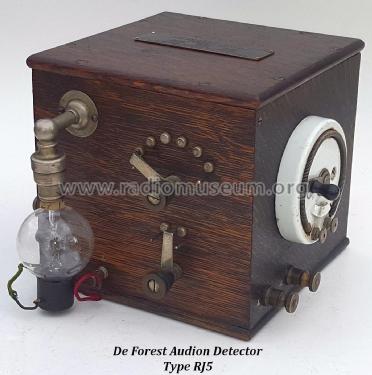 Audion Detector RJ5; DeForest Radio (ID = 2313048) mod-pre26