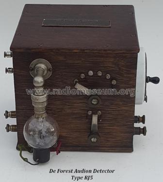 Audion Detector RJ5; DeForest Radio (ID = 2313049) mod-pre26