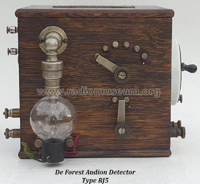 Audion Detector RJ5; DeForest Radio (ID = 2313050) mod-pre26