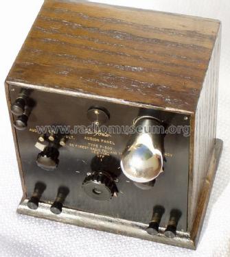 Audion - Ultra Audion Panel P-500; DeForest Radio (ID = 1065889) mod-pre26