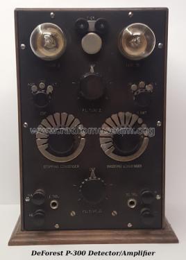 Detector and One Stage Amplifier Type P-300; DeForest Radio (ID = 2821579) mod-pre26
