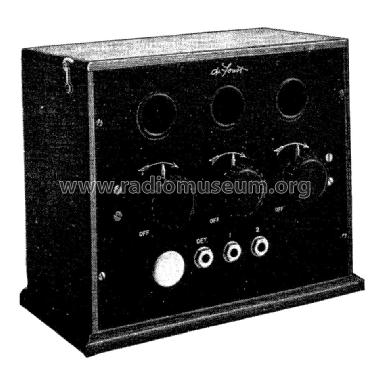 Detector and Two Stage Amplifier SP-4; DeForest Radio (ID = 1044464) mod-pre26