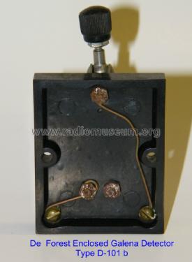 Enclosed Galena Detector Type D-101 b; DeForest Radio (ID = 1193375) Radio part
