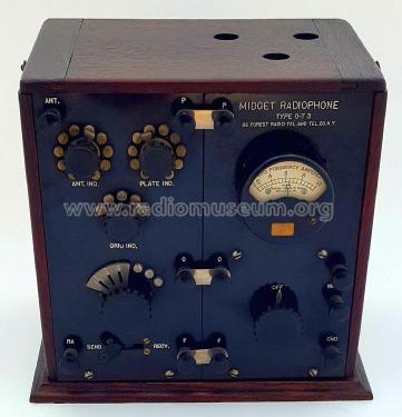 'Midget' Radiophone Transmitter Type OT-3; DeForest Radio (ID = 2166921) Amateur-T