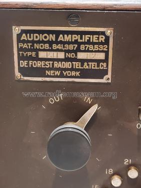 One Step Audiophone Amplifier PJ-1; DeForest Radio (ID = 2926527) Ampl/Mixer