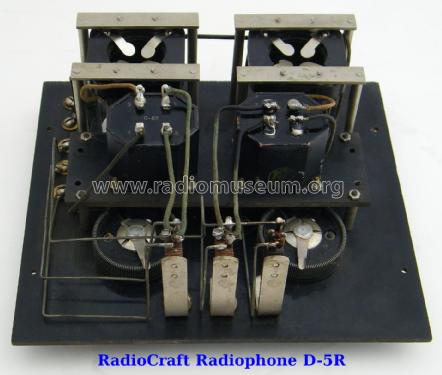 Radio-Craft Radiophone D-5R; DeForest Radio (ID = 1980448) Ampl/Mixer