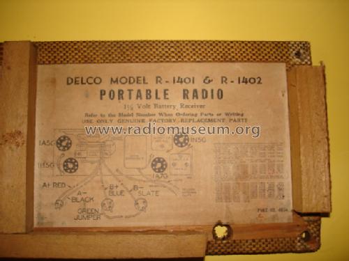 Delco R-1401 ; United Motors (ID = 861812) Radio