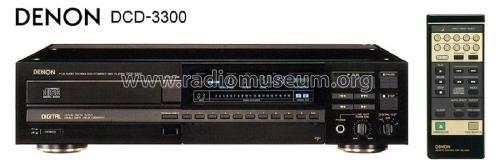 PCM Audio Technology / Compact Disc Player DCD-3300; Denon Marke / brand (ID = 2077177) R-Player