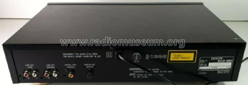 PCM Audio Technology / Compact Disc Player DCD-980; Denon Marke / brand (ID = 2404578) R-Player