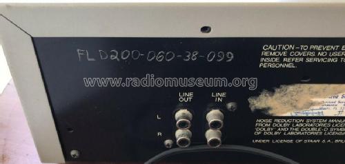 Stereo Cassette Tape Deck DR-330; Denon Marke / brand (ID = 2408217) Ton-Bild