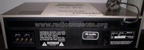 Stereo Cassette Tape Deck DR-M3; Denon Marke / brand (ID = 2103075) R-Player