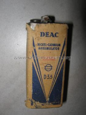 DEAC Nickel-Cadmium Akkumulator D3,5; DEAC, Deutsche (ID = 1274866) Power-S