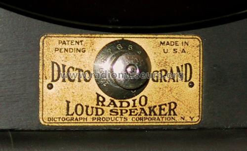 Dictogrand R-3; Dictograph Products (ID = 248221) Speaker-P