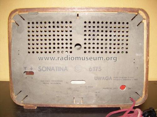 Sonatina 6175; Unitra DIORA - (ID = 305080) Radio