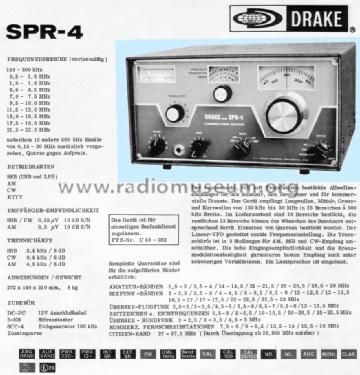 SPR-4; Drake, R.L. (ID = 737938) Amateur-R