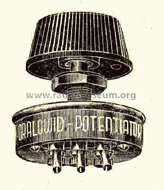 Potentiator PD ; Dralowid-Werk (ID = 1455739) Radio part