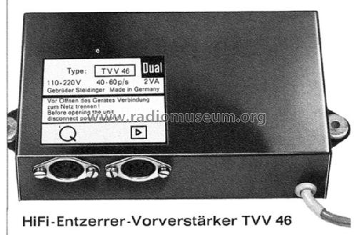 Entzerr-Vorverstärker TVV 46; Dual, Gebr. (ID = 107320) Ampl/Mixer