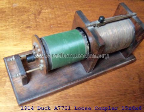 Loose Coupler Receiving Transformer No. A7721; Duck Co., J.J. and (ID = 1758917) mod-pre26