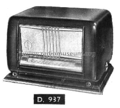 D937; Ducretet -Thomson; (ID = 1831875) Radio