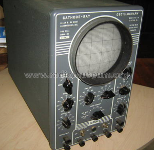 Cathode-Ray Oscillograph 274A; DuMont Labs, Allen B (ID = 880954) Equipment