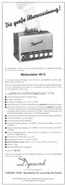 Mischverstärker MV15; Dynacord W. (ID = 2965150) Ampl/Mixer