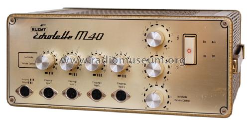 Echolette M40; Echolette Marke / (ID = 1031425) Ampl/Mixer