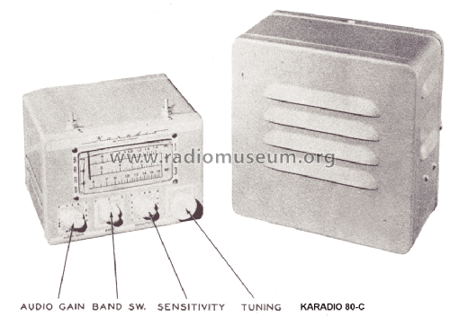 Karadio 'The International' 80-C; Eckstein Radio and (ID = 1329697) Radio